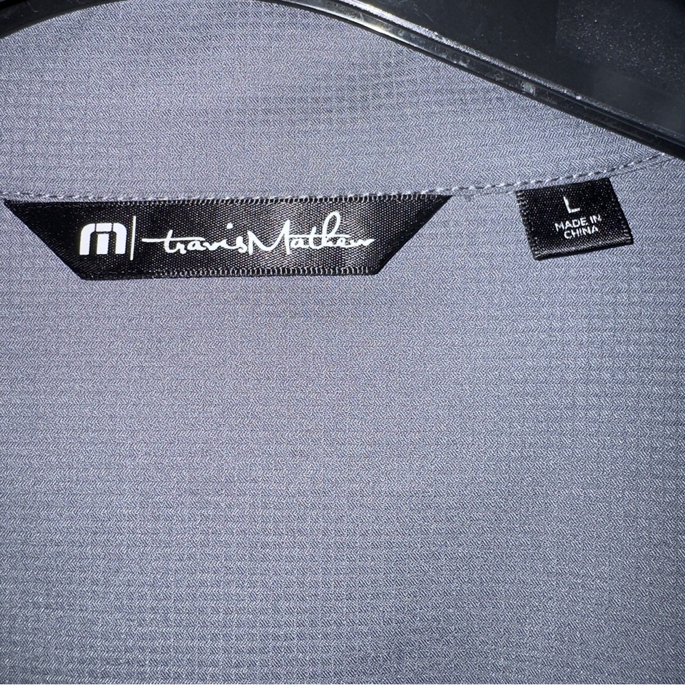 TravisMathew Men’s Gray Quarter Zip Pullover NFL New England Patriots Large‎ - Picture 3 of 10